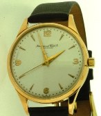 18k IWC Schaffhausen manual circa 1950